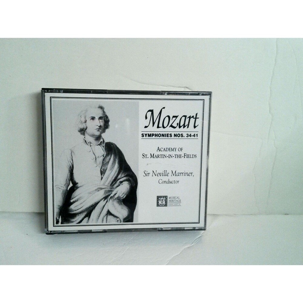 MOZART / Sir Neville Marriner-ASMF CD 1990 Classical 34-41 3 Disc Set